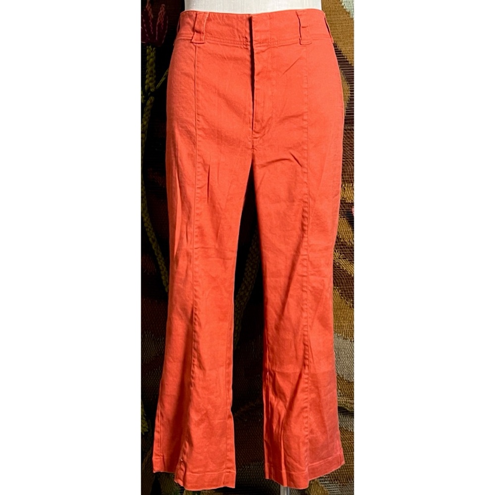 Anthropologie 70’s Slim Cropped Pants 32